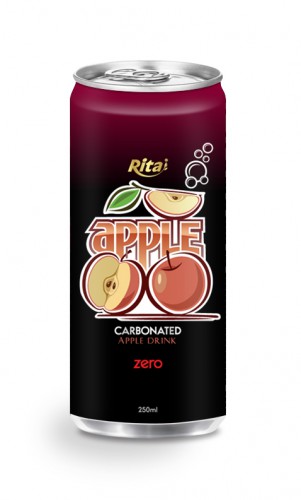 250ml carbonated apple drink